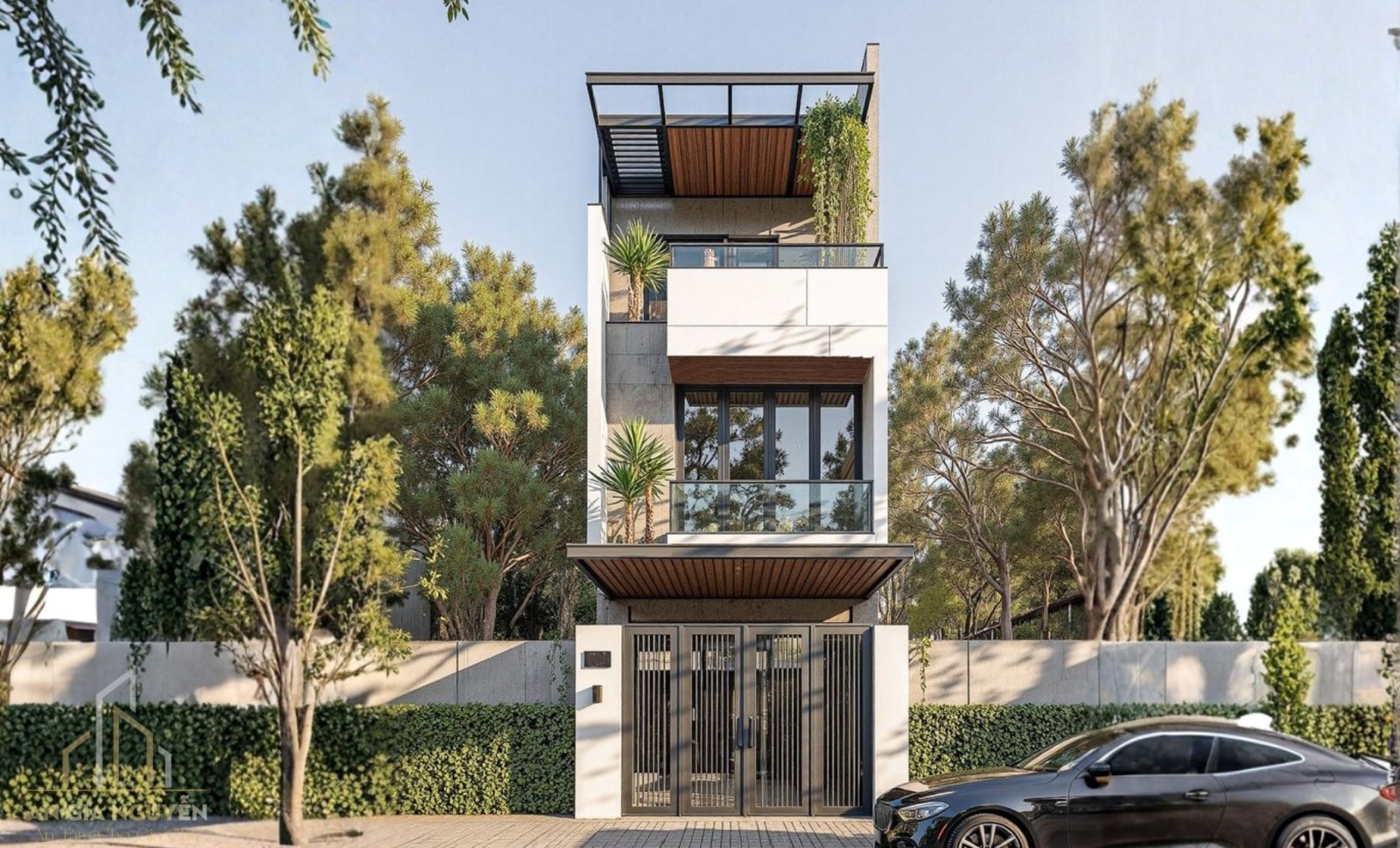 Mẫu nhà phố An Gia Nguyễn