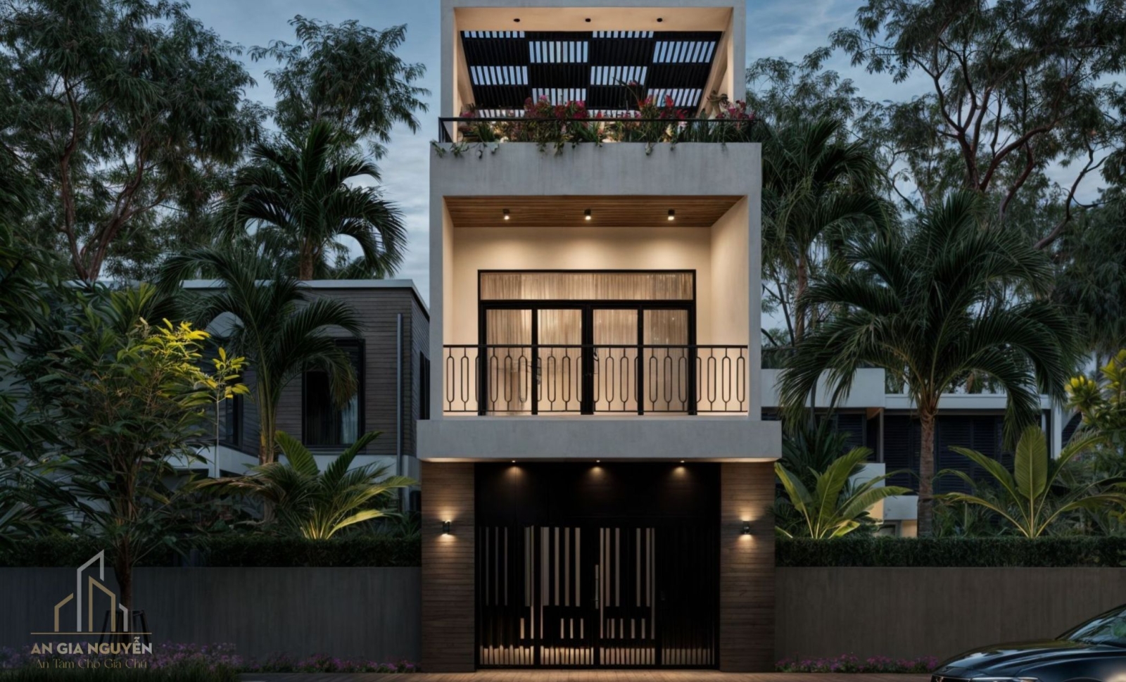 Nhà phố 2 tầng Bình Dương