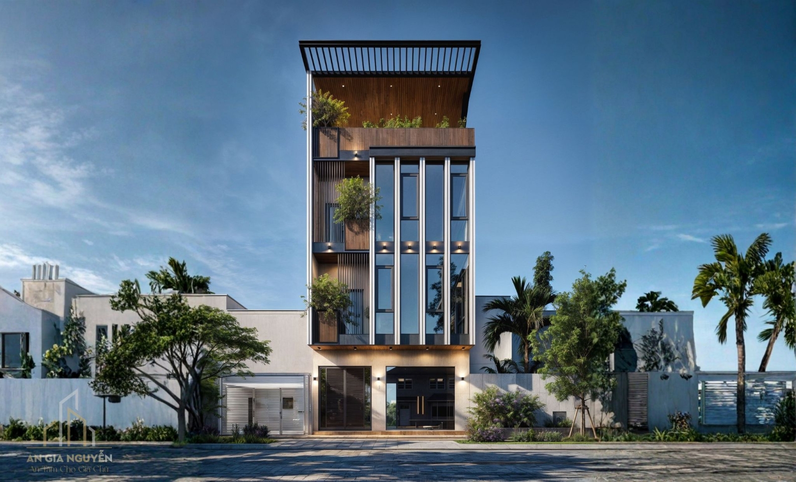 Văn phòng kết hợp máy chủ